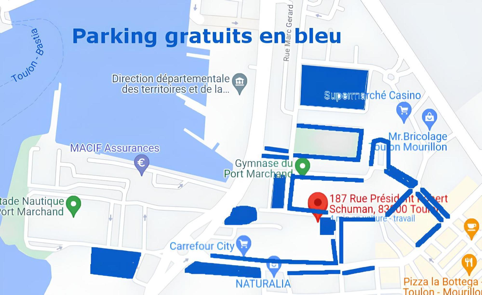 Chambre En Colocation Fille, Proche Mer, Climatisation Toulon Ngoại thất bức ảnh