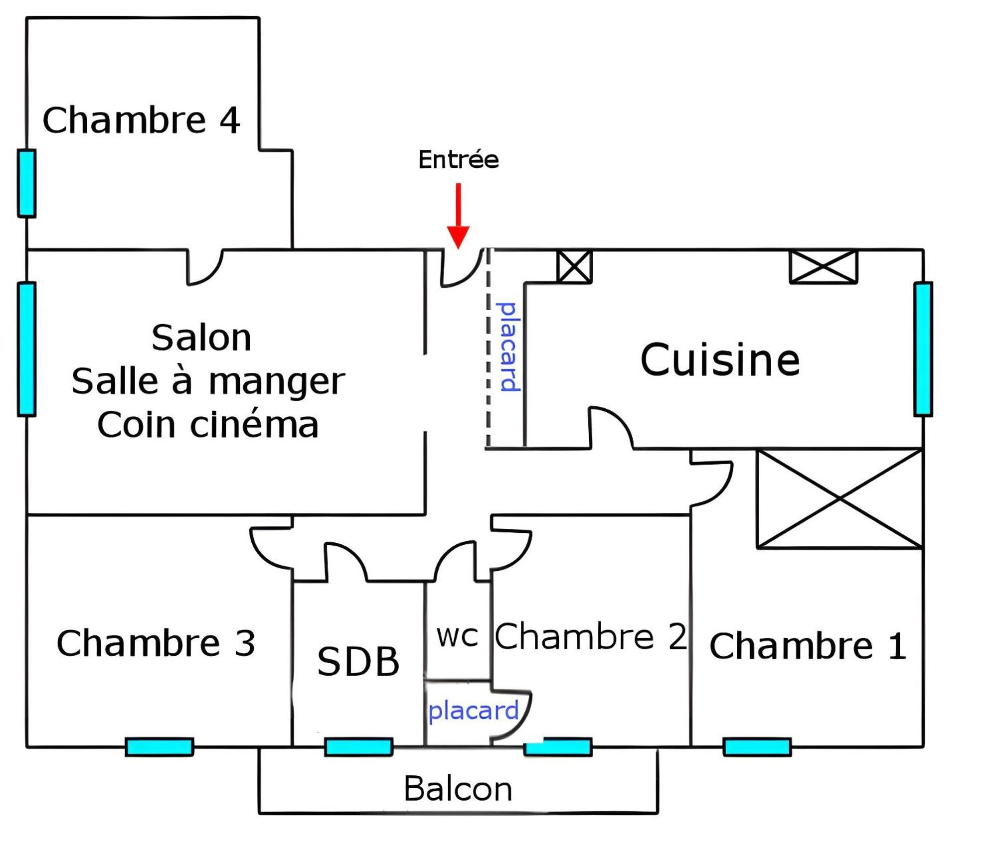 Chambre En Colocation Fille, Proche Mer, Climatisation Toulon Ngoại thất bức ảnh